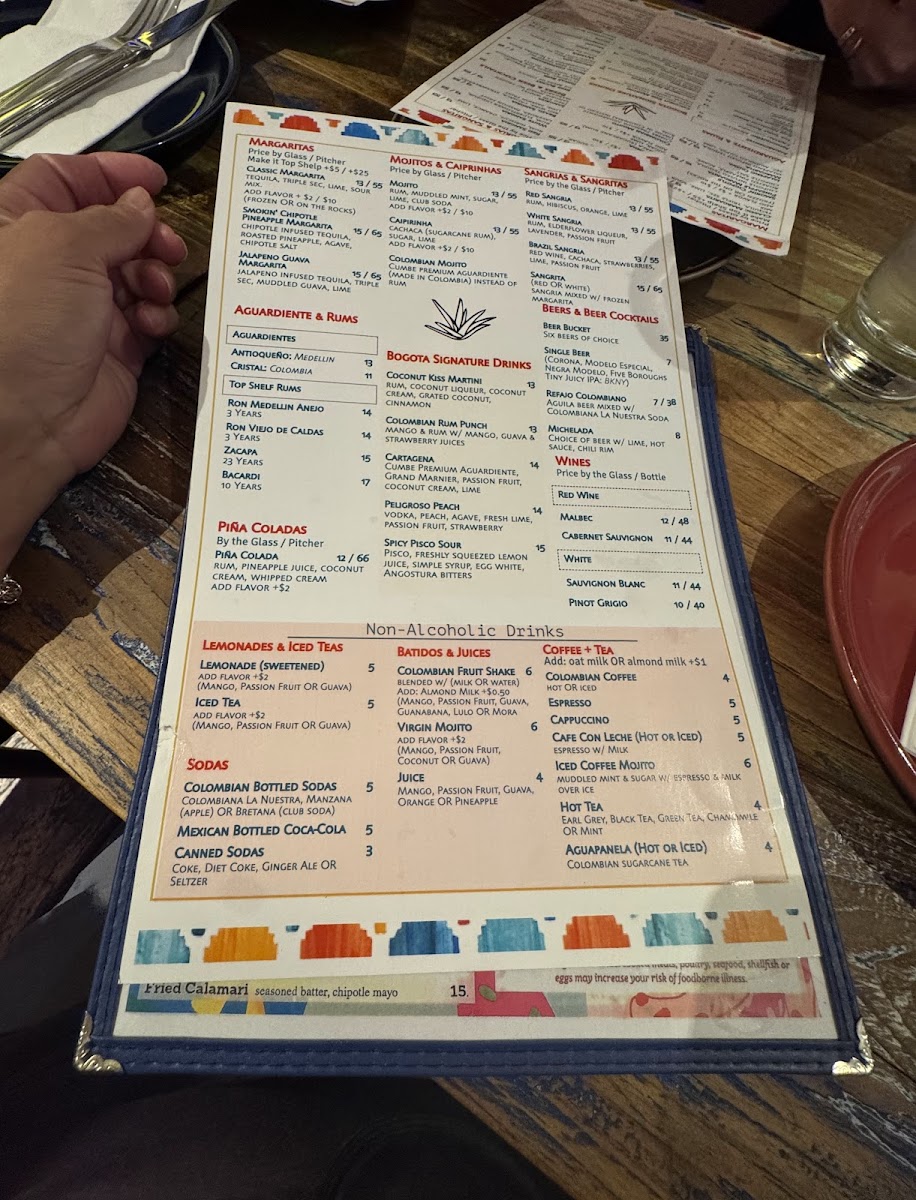 Bogota Latin Bistro Menu - Image 6